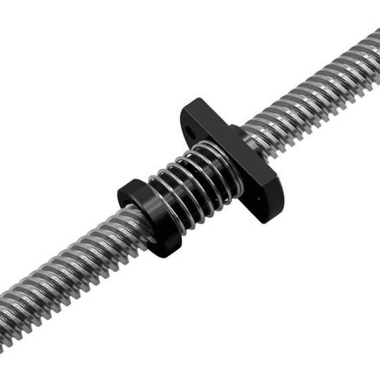 Écrou à Ressort Anti-jeu T8 – Filetage 2/4/8mm – Pour CNC, Imprimante 3D Et Machines-outils