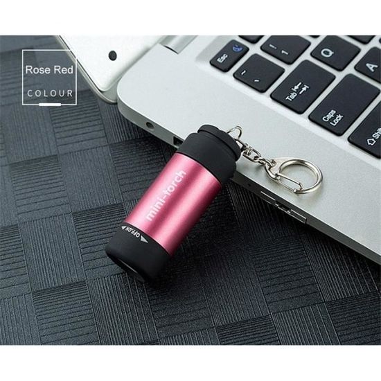 Mini Lampe de Poche Torche LED Tactique Forme de Stylo Léger Ultra Lneuse 1200LM Imperméable