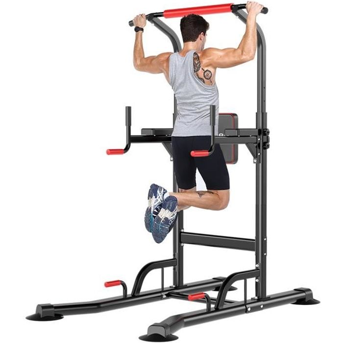 Chaise Romaine Barre de Traction Musculation Station Traction Dips