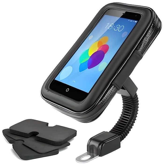 Support smartphone Iphone GPS Moto scooter House téléphone étanche waterproof