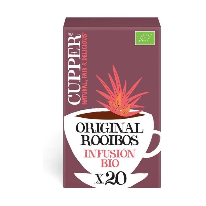 Cupper+Infusion de rooibos bio 20 sachets infuseurs