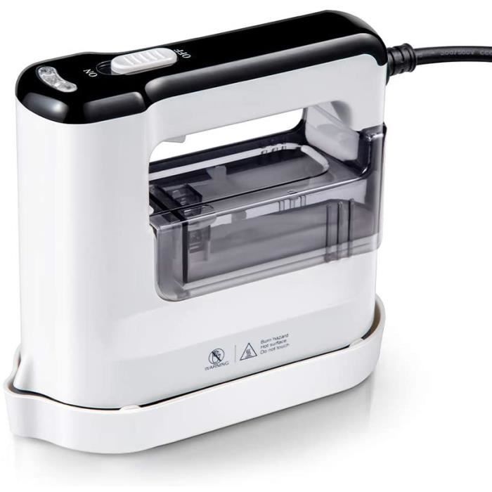 CIRAGO Defroisseur Vapeur Portable, Fer à Repasser Vapeur pour Vêtements, Horizontal et Vertical 4 en 1,Réchauffage Rapide 40s, pour