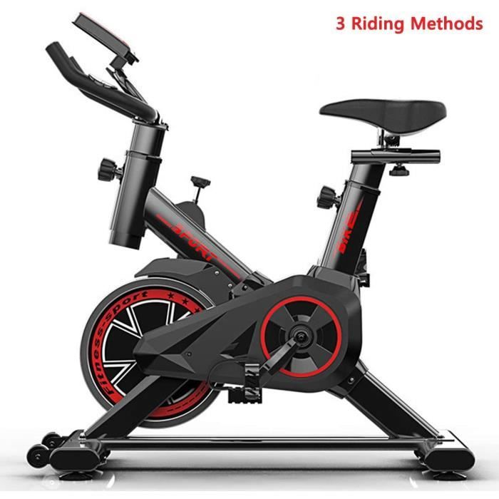 vélo de Spinning, Vélo de Cyclisme intérieur, pour vélo d'entraînement entraîné par Courroie, entraîneur de Fitness à Domicile avec