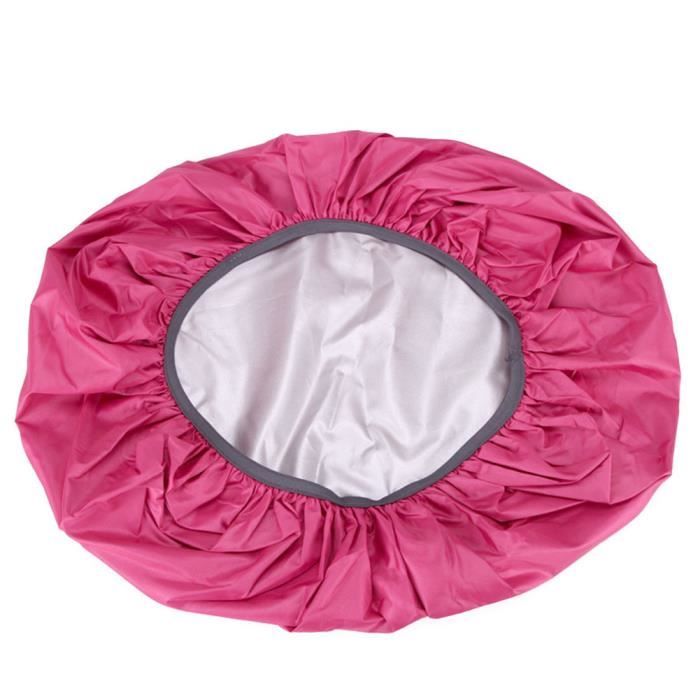 Sac Housse De Pluie 35-70L Protable Étanche Anti-larme Anti-UV Anti-UV Couverture De Sac À Dos pour Camping Rose 45 litres (M)