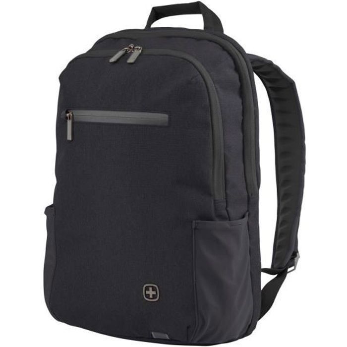 WENGER SwissGear CityFriend 16'' - Polyester - Noir - Uniforme - 32,8 cm (12.9-) - 40,6 cm (16-) - Poche frontale - Poche latérale