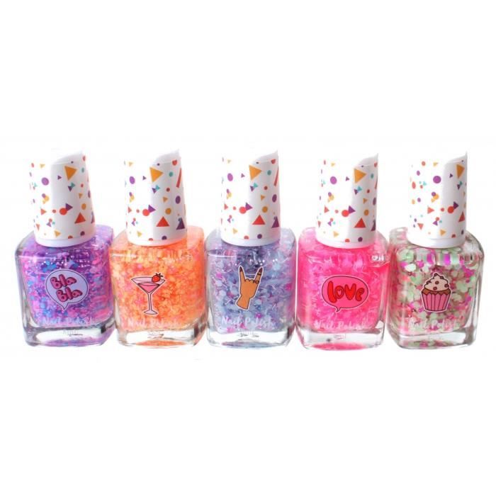 Create It! vernis à ongles Confetti 8 ml filles 5 pièces