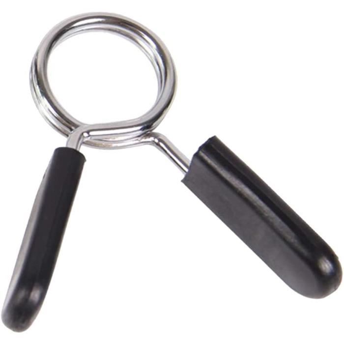 504>SM SunniMix 24mm-25mm-28mm- 30mm Col Clips pour Haltère Barbell Gym Serrage de Barre avec poignéeParent