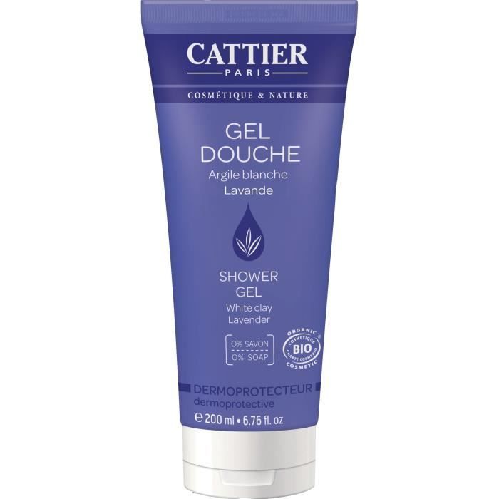 CATTIER Gel Douche Dermoprotecteur Bio 200 ml