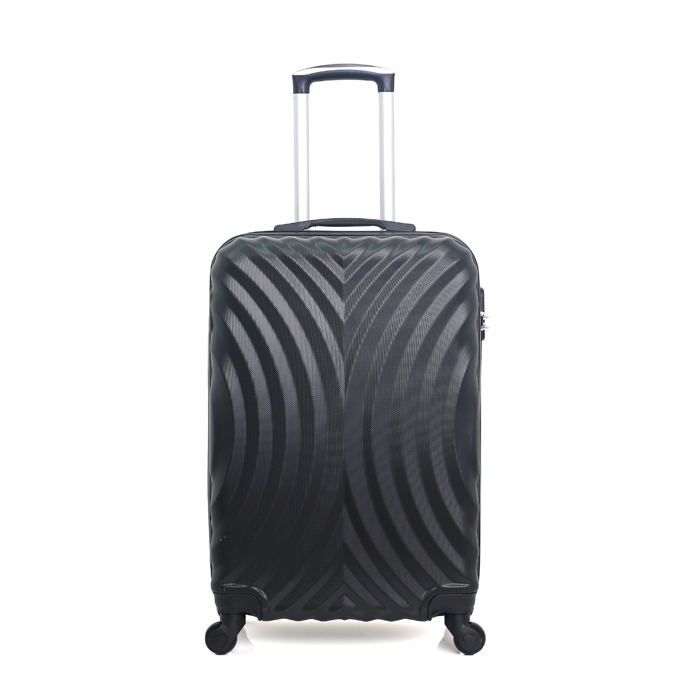 HERO – VALISE WEEK-END - ABS – 60cm – 4 roues – LAGOS-A – NOIR