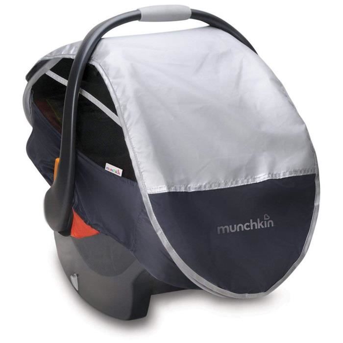 Munchkin Protection Soleil -Pluie -Moustique Rétractable pour Siège Auto