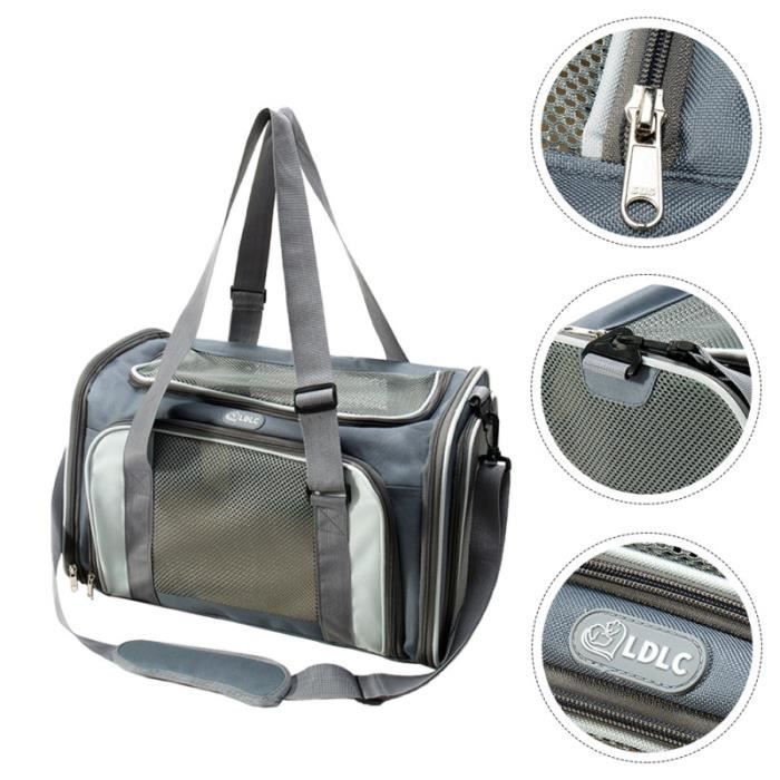 1PC sac de chat durable portable à main panier de transport - sac de transport transport - deplacement - promenade