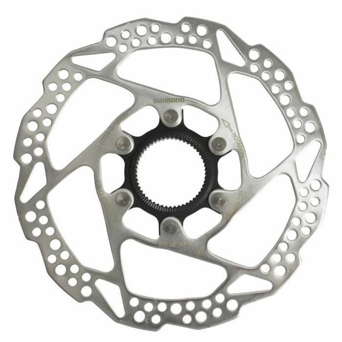 Disque de frein vtt centerlock shimano 160mm deore rt54 pour plaquette resine