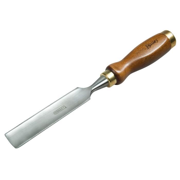 STANLEY Gouge manche bois demi-creuse 10mm