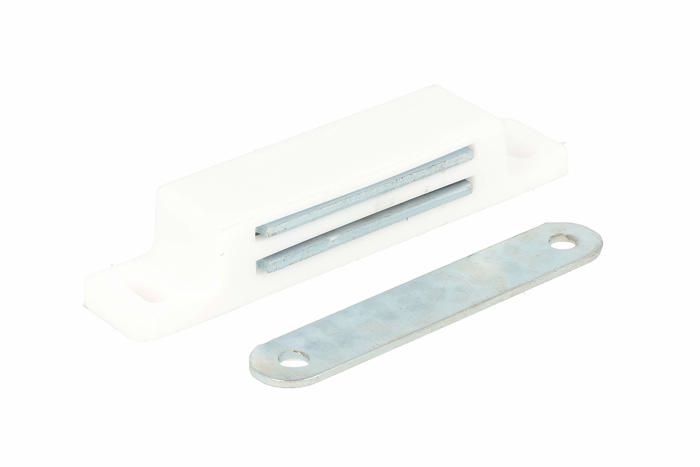 Lot De 2 Fermetures Papillon Moyennes Chromées Pour Racks - 102x105 Mm