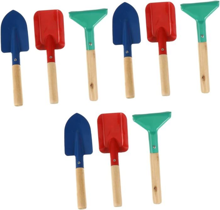 6 Pièces Outils de Plantation pour Enfants Pelle à Sable pour Enfants cisailles de Jardinier 6 Pièces Outils de Plantation pour Enfants Pelle à Sable pour Enfants cisailles de Jardinier