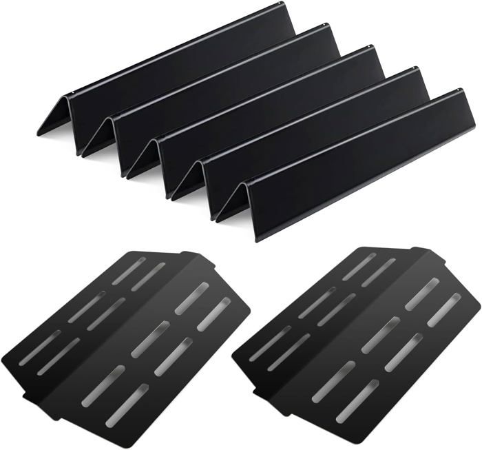 Barres Flavorizer Porcelaine Denmay 7621 Pour Weber Genesis - Lot De 5 44,5cm