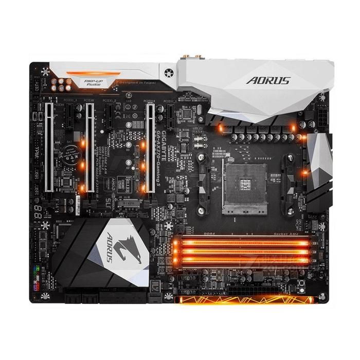 Carte mère GIGABYTE AORUS AX370-Gaming 5 AMD X370 Socket AM4 4xDDR4 SDRAM 64GB ATX - Gigabyte