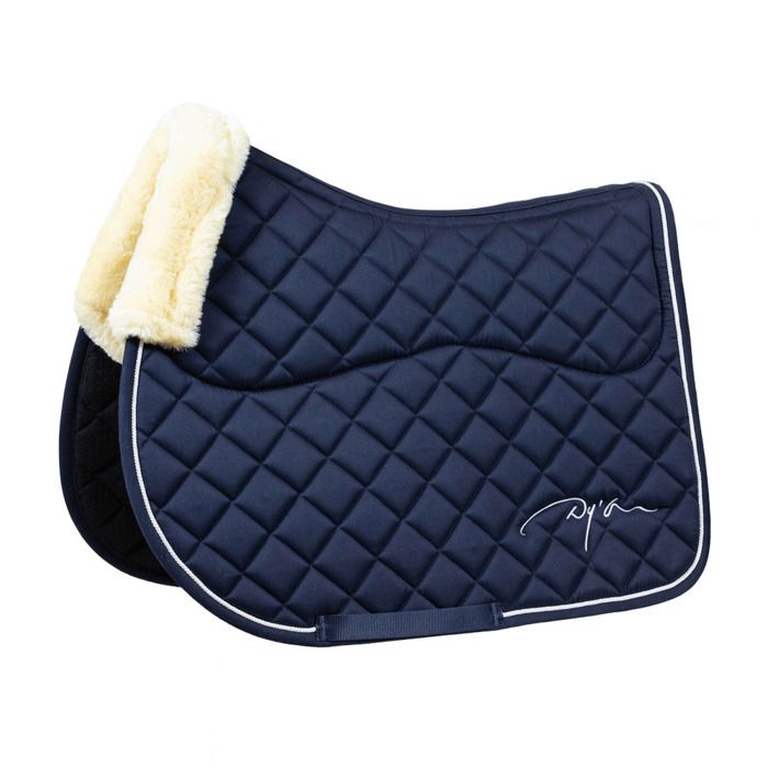Hy Tapis De Selle Réfléchissant Pour Chevaux – Maille Respirante, Anti-humidité, Fermeture Scratch, Passepoil