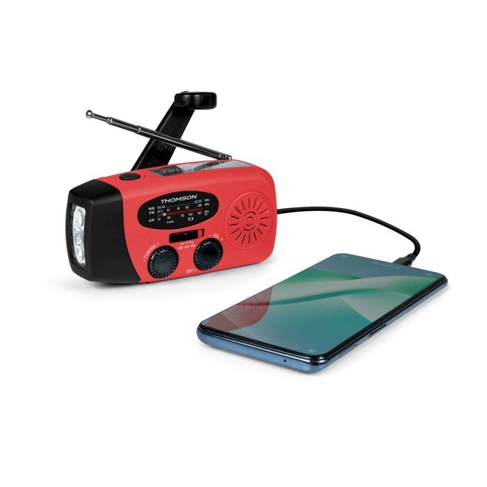 Radio solaire portable RT260 Thomson
