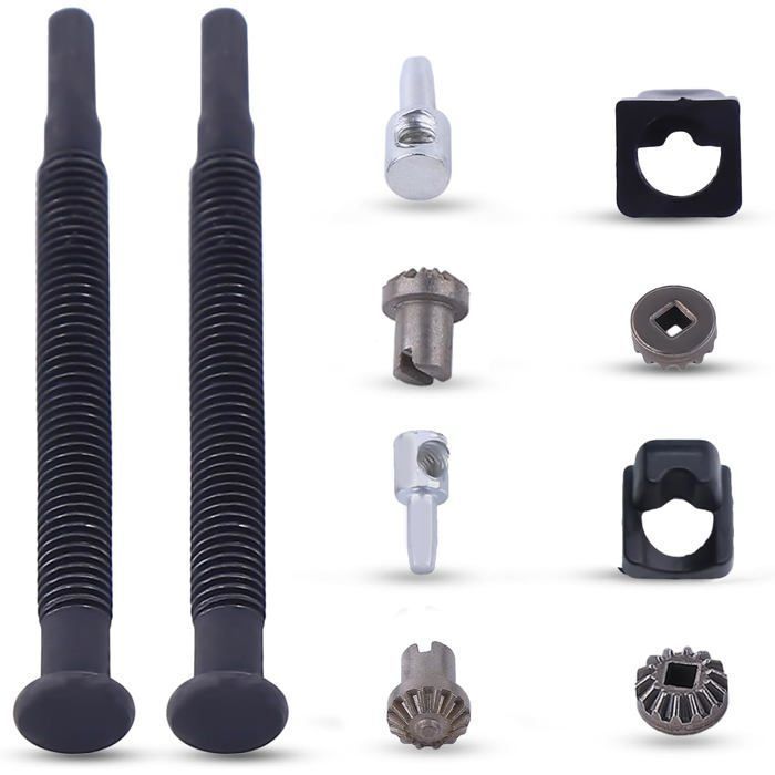 Atunee Kit Réglage du Tendeur de Chaîne pour Echo CS-400 CS400 CS-450 Tronçonneuse, Vis de Réglag avce Couvercle de Pompe à Huile, Remplacement V651000001 V651000011 V203000110 C309000030 V355000800