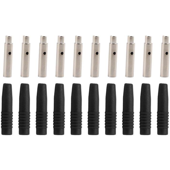 Lot De 10 Connecteurs Réducteurs 4mm Vers 5mm – Profil Bas – Pour Batterie Et ESC De Voiture RC