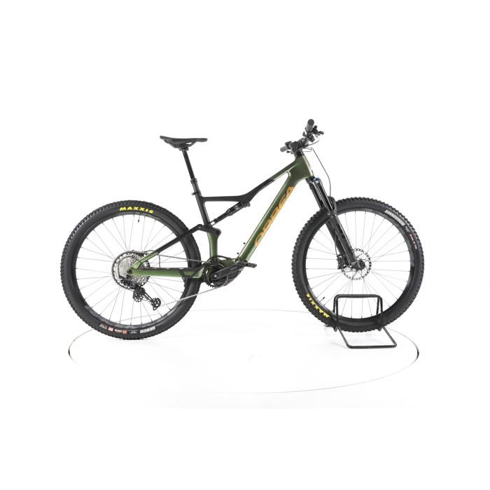 Vélo électrique - Orbea Rise M20 - vert - VTT électrique tout suspendu - Shimano 360 Wh Reconditionné - Orbea