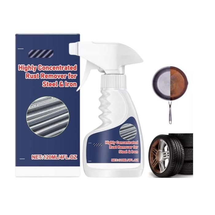 Highly Concentrated Steel Rust Remover, Powerful Rust Remover For Metal ...