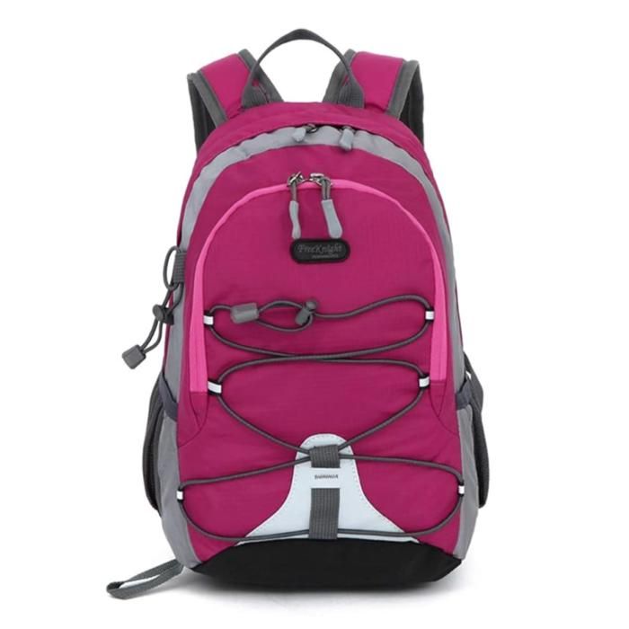 Aishang Sac à Dos Randonnée Enfant 8L Imperméable Mini Sac de Jour pour Filles et Garçons 3-6 Ans Rose Foncé rose SAC DE SPORT