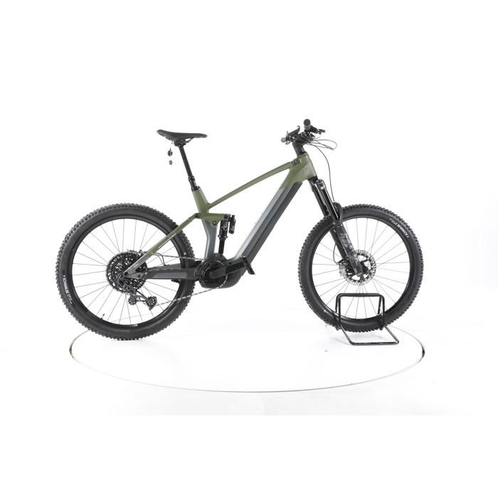 Vélo électrique - Cube Stereo Hybrid 160 HPC TM - vert - VTT électrique tout suspendu - Bosch 750 Wh Reconditionné