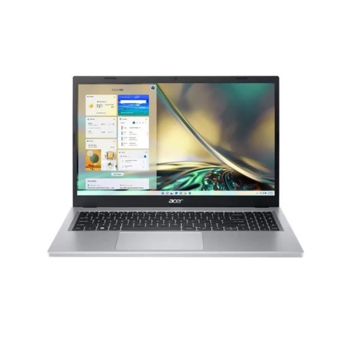 Portable ACER Aspire A315-24P-R5RS Gris AMD Ryzen 5 7520U 16GoDDR4 512GoSSD AMD Radeon GCN WIN11 15.6 FHD Mate 60Hz