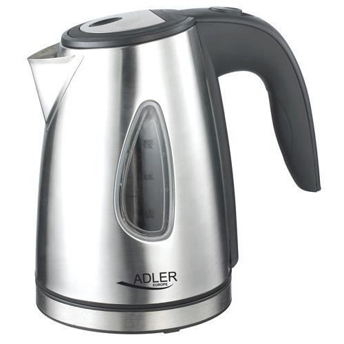 Adler Bouilloire sans fil en acier inoxydable a…