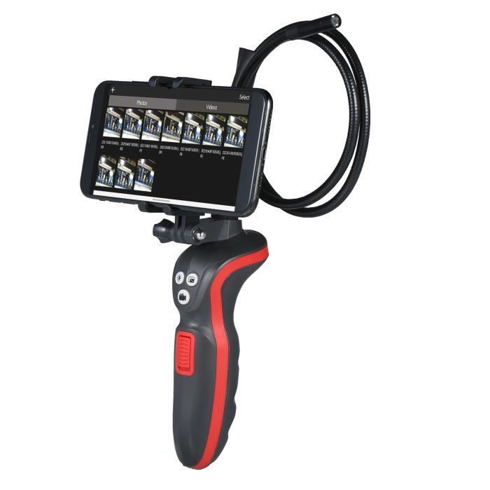 HURRISE caméra d'inspection de tuyaux 4.3in P30 1080P HD caméra endoscope  d'inspection de tuyau IP67 endoscope industriel étanche - Cdiscount  Appareil Photo