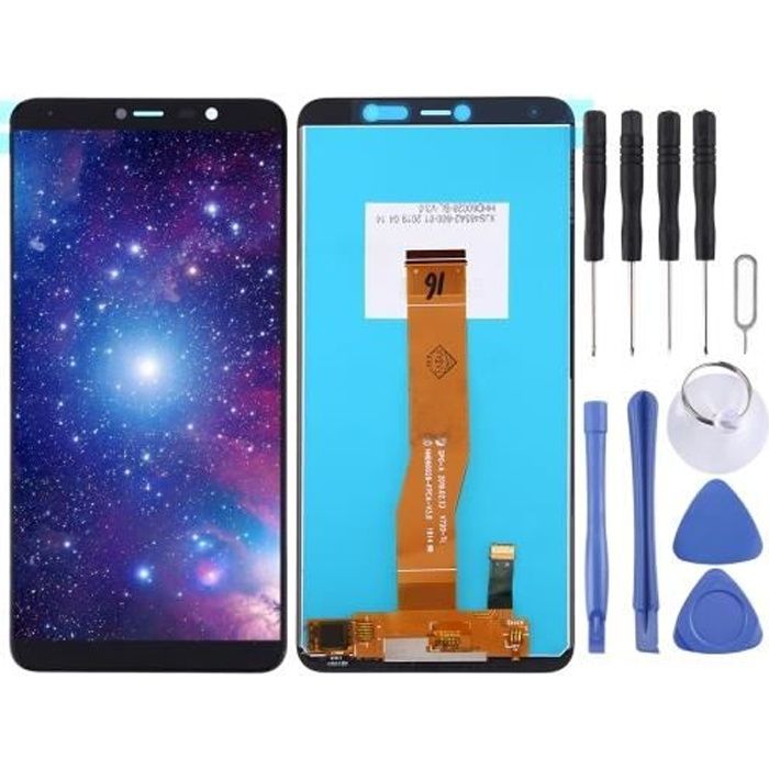 Écran LCD + Tactile Complet Pour Wiko Y50 - Noir - Remplacement Direct - Facile à Installer - Compatible Modèle Y50