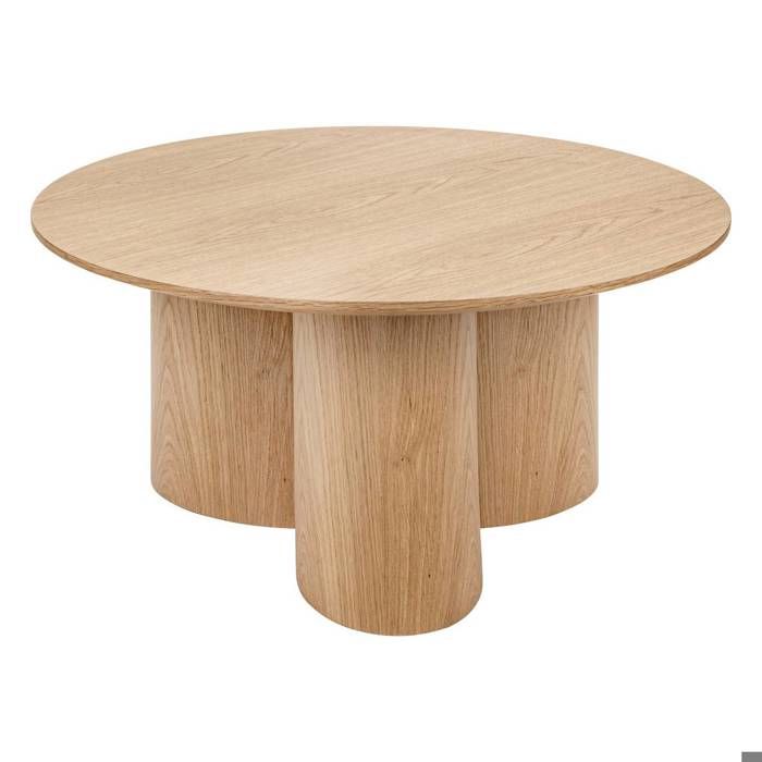 Table basse Aliona bois naturel D80cm - Atmosphera Créateur dintérieur Table basse Aliona bois naturel D80cm - Atmosphera Créateur dintérieur
