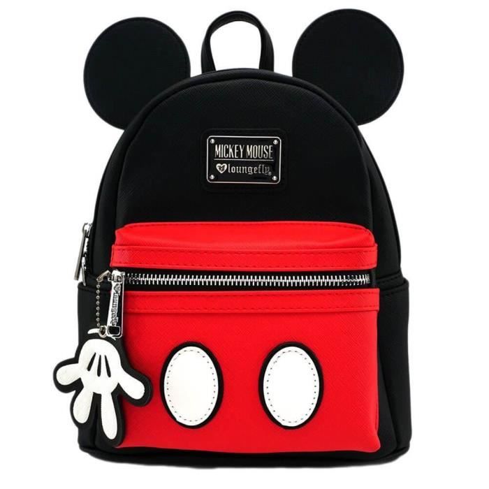 Loungefly x Mickey Mouse mini sac a dos avec oreilles Cdiscount Bagagerie Maroquinerie