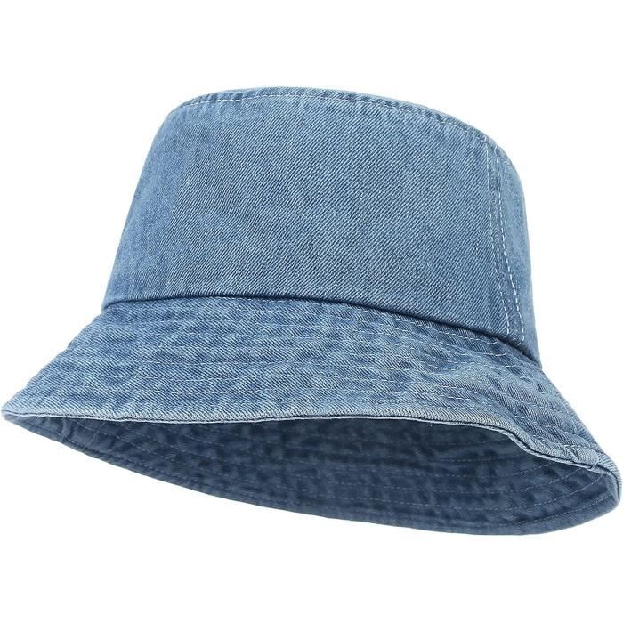 Chapeau Bob Jean Femme Homme Été 