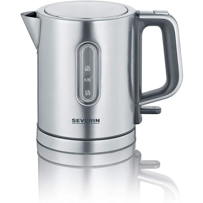 SEVERIN Bouilloire Compacte 100 Sans BPA, 1L, 2 400W, Niveau D