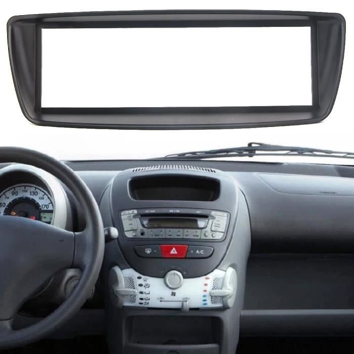 1 Din Car Stereo Radio Fascia Panel Trim Kit Frame for Citroen C1 for Toyota Aygo Ab for Peugeot 107