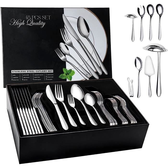 Ménagère 48 Pièces Inox