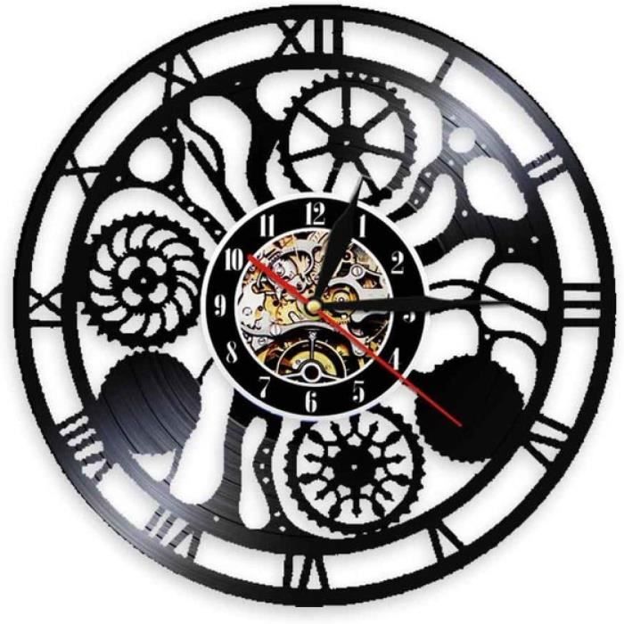 Lot De Pièces D'horlogerie Pour Pendules - Engrenages, Roues, Ressorts, Divers (lot N°59)