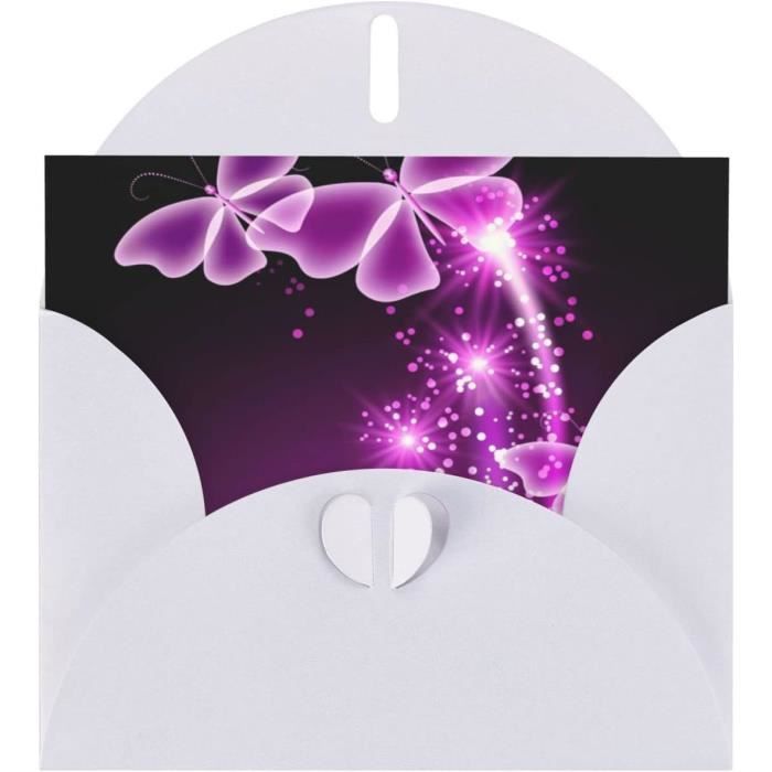 Lot De 10 Cartes Vierges Et Enveloppes, Cartes De Vœux En Grappes De