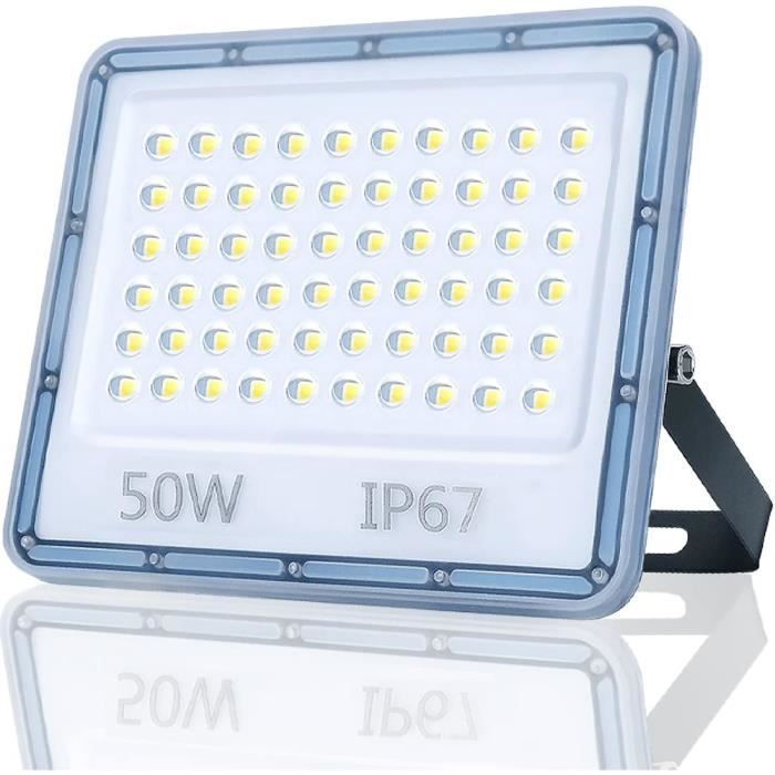 Projecteur Led Extérieur 50W - TASINUO - IP67 Etanches - Blanc - LAMPE ...