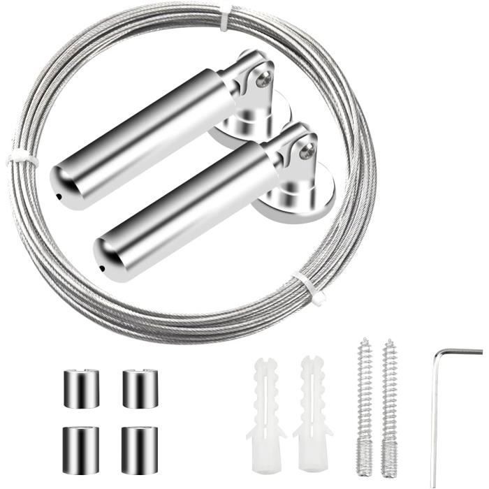 MIDELONG Lot De 100 Crochets De Rideaux Métalliques En Acier Inoxydable Plaqué Nickel Pour Rideaux De Fenêtre, Rideau De Douche, Rideau De Porte, Argenté