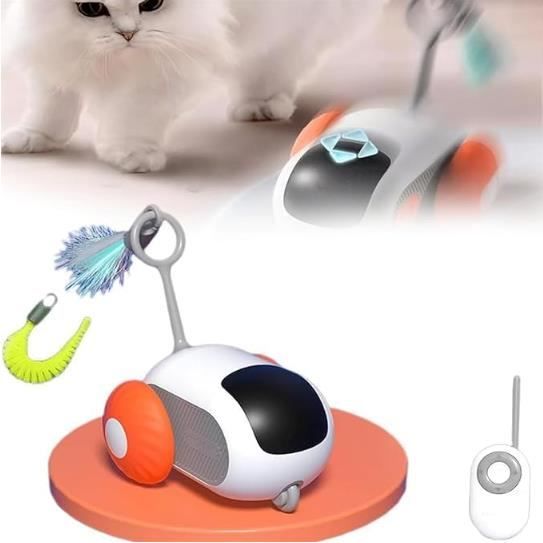Comparer les prix de Jouet interactif pour chat - Mouvement de détection de gravité - Marque - Modèle - Orange
