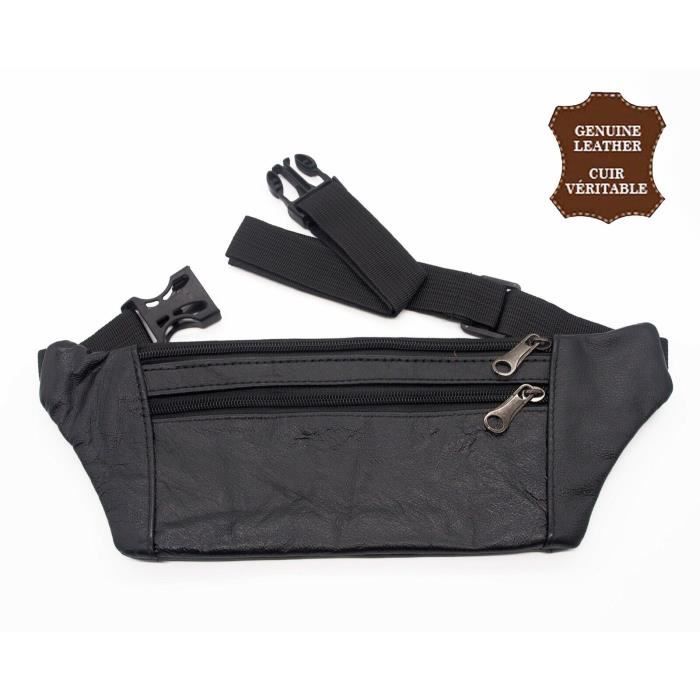 Sacoche ceinture - sac banane - 1809793 - noir - La Poste