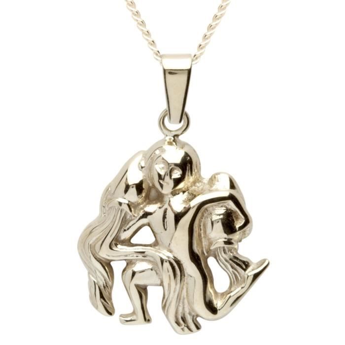 collier argent verseau collier argent verseau