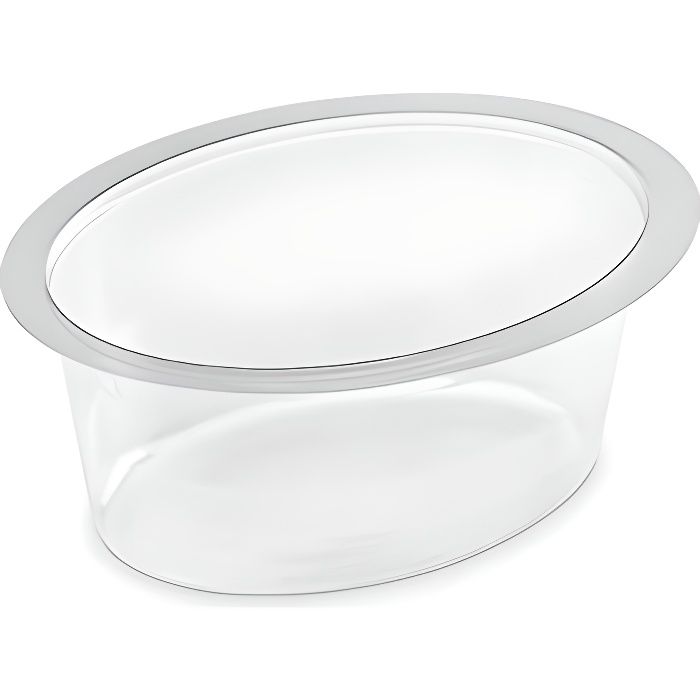 Mignardise PS cristal carrée Moulipack 6cl - ALPHA FORM - Sachet de 50