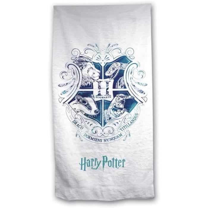 serviette de plage Harry Potter 100% Coton Drap de plage Harry Potter 