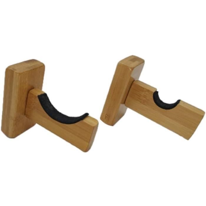 Présentoir Porte-batte De Baseball TP – Bois Massif Noir, 1 Niveau
