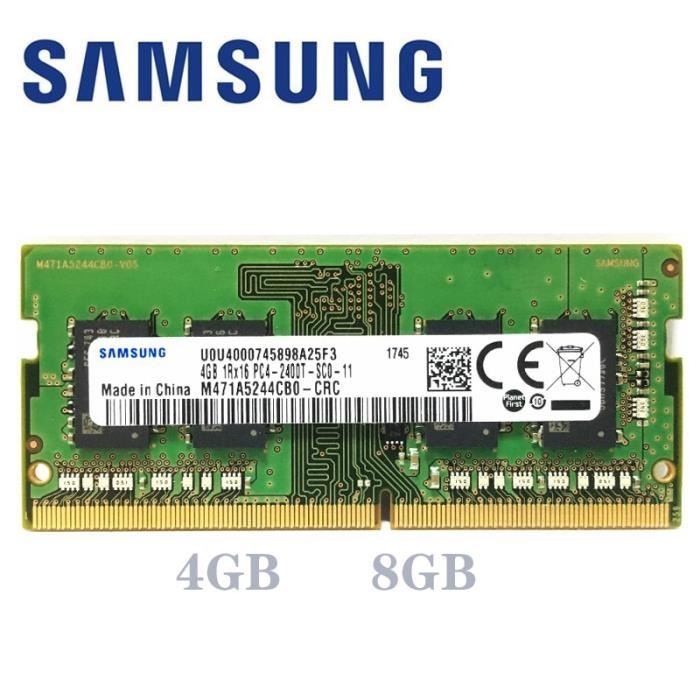 RAM,Ordinateur portable Samsung ddr4 ram 8gb 4GB 16GB PC4 2133MHz